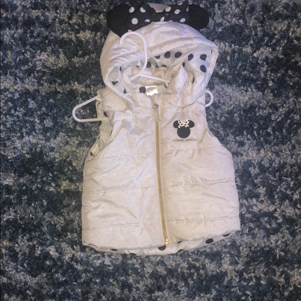 H&M Puffer Minnie Vest 9-12 Months